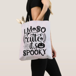 ハロウィンの怖可愛い トートバッグ