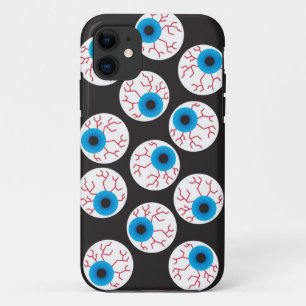 ハロウィンの恐い目の穹窖の箱 iPhone 11 ケース