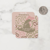 ハロウィンの招待状 ノートカード (正面/裏面インサイチュ)