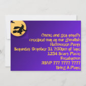 ハロウィンの招待状 招待状 (裏面)