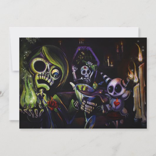 ハロウィンの招待状 招待状 (正面)