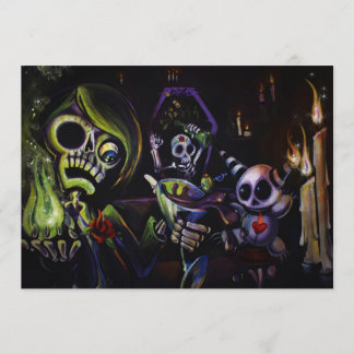 ハロウィンの招待状 招待状