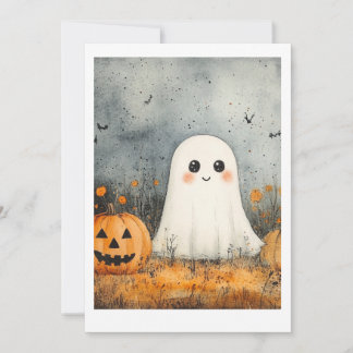 ハロウィンの招待状 招待状