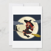 ハロウィンの招待状 招待状 (裏面)