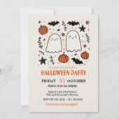 ハロウィンの招待状 招待状 (正面)