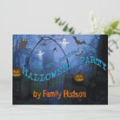 ハロウィンの招待 招待状 (スタンド正面)