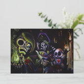 ハロウィンの招待 招待状 (スタンド正面)