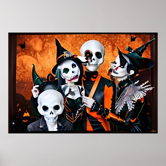 ハロウィンの持ちこたえ ポスター (正面)