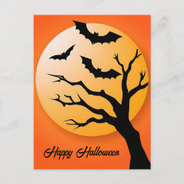 ハロウィンの挨拶ポストカード ポストカード