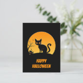 ハロウィンの挨拶ポストカード ポストカード (スタンド正面)