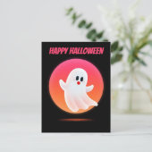 ハロウィンの挨拶ポストカード ポストカード (スタンド正面)