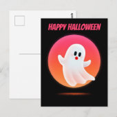 ハロウィンの挨拶ポストカード ポストカード (正面/裏面)