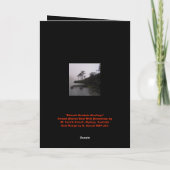 ハロウィンの挨拶状 カード (裏面)