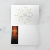 ハロウィンの挨拶状 カード (内部)