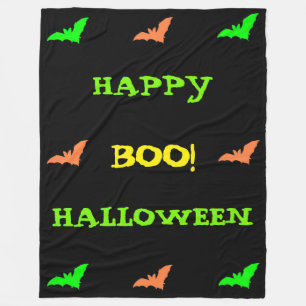 ハロウィンの敬意 フリースブランケット