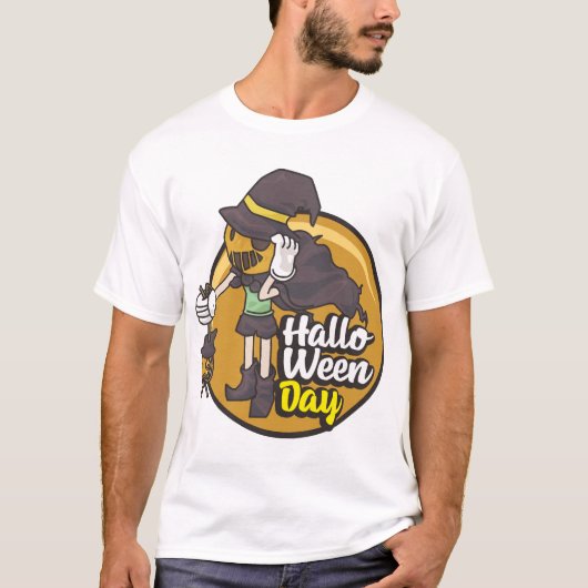ハロウィンの日 Tシャツ (正面)