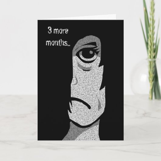 ハロウィンの早期挨拶 カード (正面)