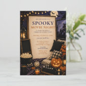 ハロウィンの映画夜 招待状 (スタンド正面)