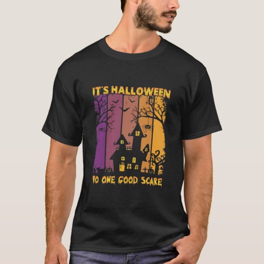 ハロウィンの時も怖い Tシャツ (正面)