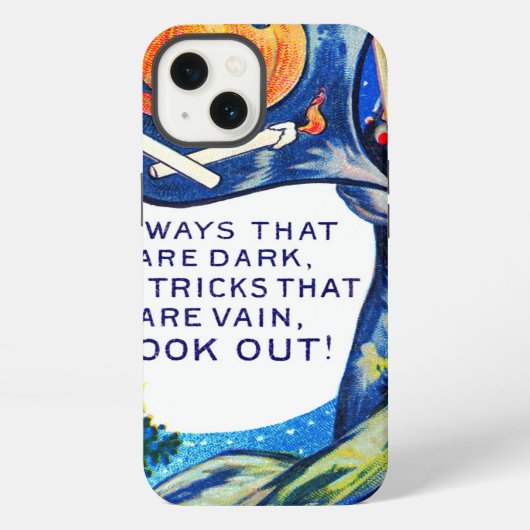 ハロウィンの時期がやってきた iPhoneケース (裏面)