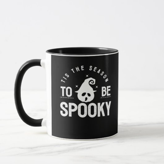 ハロウィンの時期にゾクゾクしよう マグカップ (左)