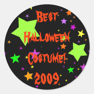 ハロウィンの最も最高のな衣裳! 2009年 ラウンドシール