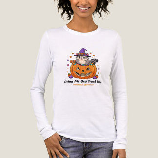 ハロウィンの最高のゴミ生活 ポッサム トライブレンドTシャツ