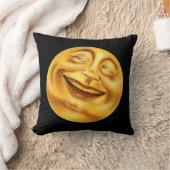 ハロウィンの月 クッション (ブランケット)