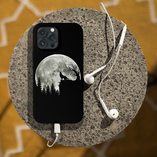 ハロウィンの月 狼の遠吠え Case-Mate iPhoneケース