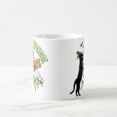 ハロウィンの木のゴッシュ コーヒーマグカップ (中央)