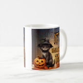 ハロウィンの木のゴッシュ コーヒーマグカップ (正面右)