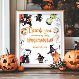 ハロウィンの来衣装パーティーありがとう ポスター