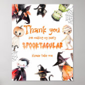 ハロウィンの来衣装パーティーありがとう ポスター (正面)