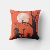 ハロウィンの枕 クッション (裏面)