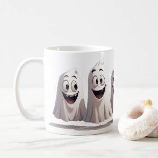 ハロウィンの楽しいお化け3兄弟 🍬 コーヒーマグカップ