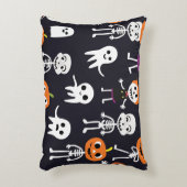 ハロウィンの楽しいと怖い アクセントクッション (正面(垂直))
