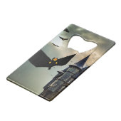 ハロウィンの楽しいデザイン クレジットカード栓抜き (正面アングル)