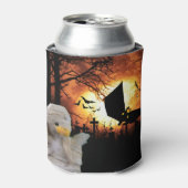 ハロウィンの楽しいデザイン 缶クーラー (缶正面)