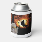 ハロウィンの楽しいデザイン 缶クーラー (缶裏面)