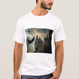 ハロウィンの楽しいデザイン Tシャツ