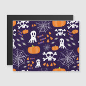 ハロウィンの楽しいパターン (正面/裏面)