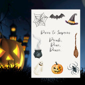 ハロウィンの楽しい恒例オフィスパーティー 招待状
