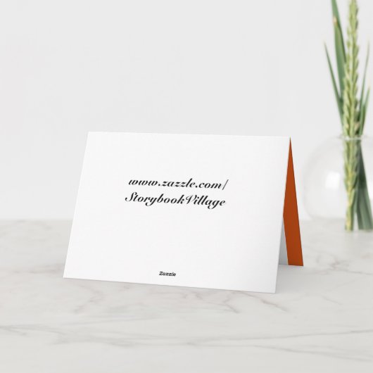 ハロウィンの歌 カード (裏面)