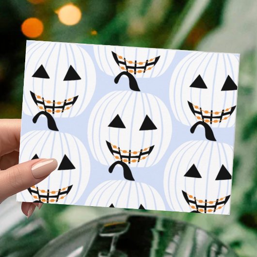 ハロウィンの歯医者予約はがき ポストカード