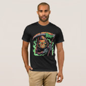 ハロウィンの死神 Tシャツ (正面フル)