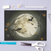 ハロウィンの満月 薄葉紙 (クラフト)