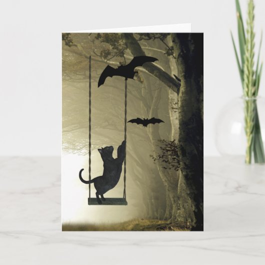 ハロウィンの演劇 カード (正面)