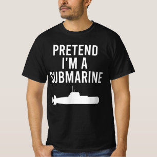 ハロウィンの潜水艦のジョークグッズ Tシャツ