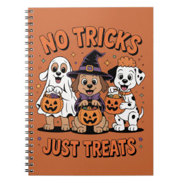 ハロウィンの犬のコスチューム 子犬 ノートブック
