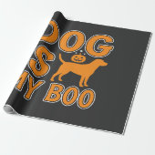 ハロウィンの犬は私のブー ラッピングペーパー (アンロールド)